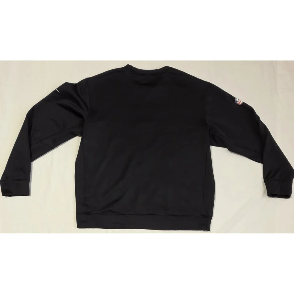 Nike Therma Fit Onfield Apparel Raiders Nfl Sweatshirt Large